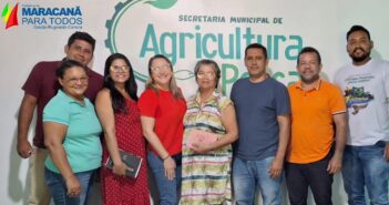 Secretária Vasnir Lira e Secretário Lidney Prado