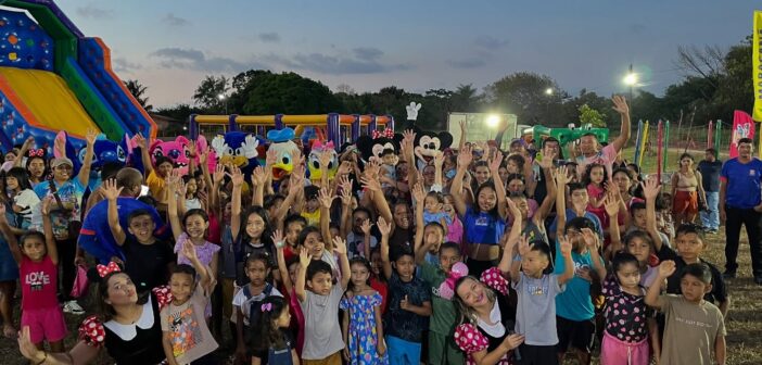 MUITA ALEGRIA NA COMUNIDADE DE MARTINS PINHEIRO