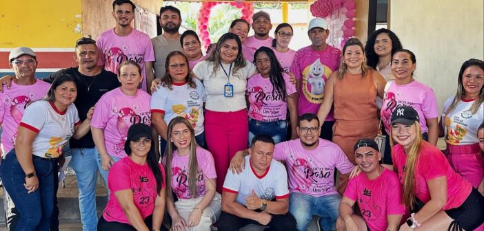 AÇÃO OUTUBRO ROSA NO SÃO MIGUEL O ITAQUERÊ