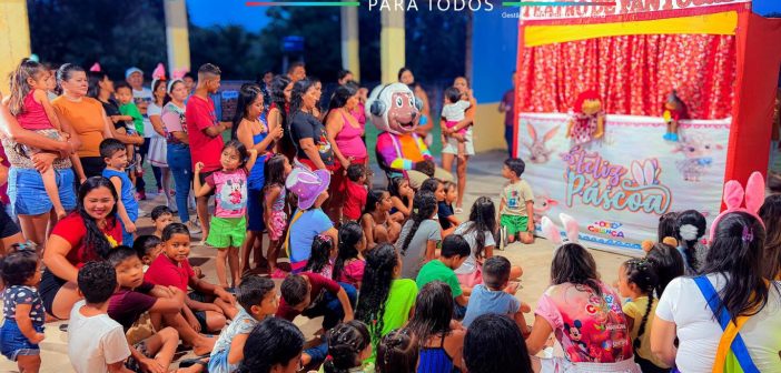 Projeto Ser Criança Especial de Páscoa leva alegria e inclusão à comunidade de Boa Esperança
