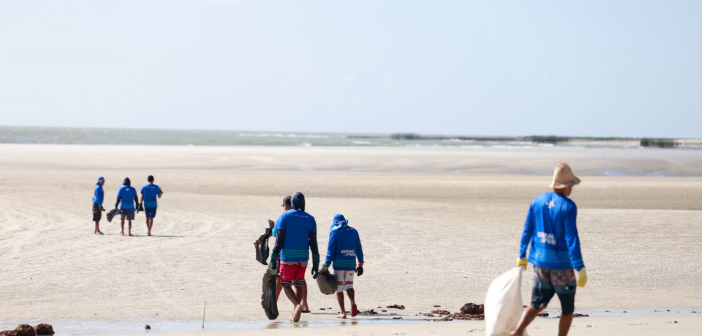 ILHA DE ALGODOAL RECEBE MUTIRÃO DE LIMPEZA